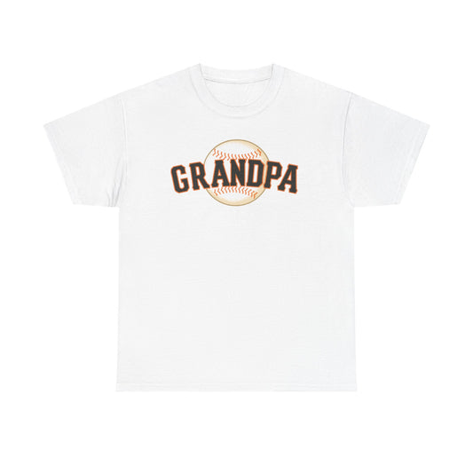San Francisco Baseball Grandpa Tee — Father's Day Cotton Shirt