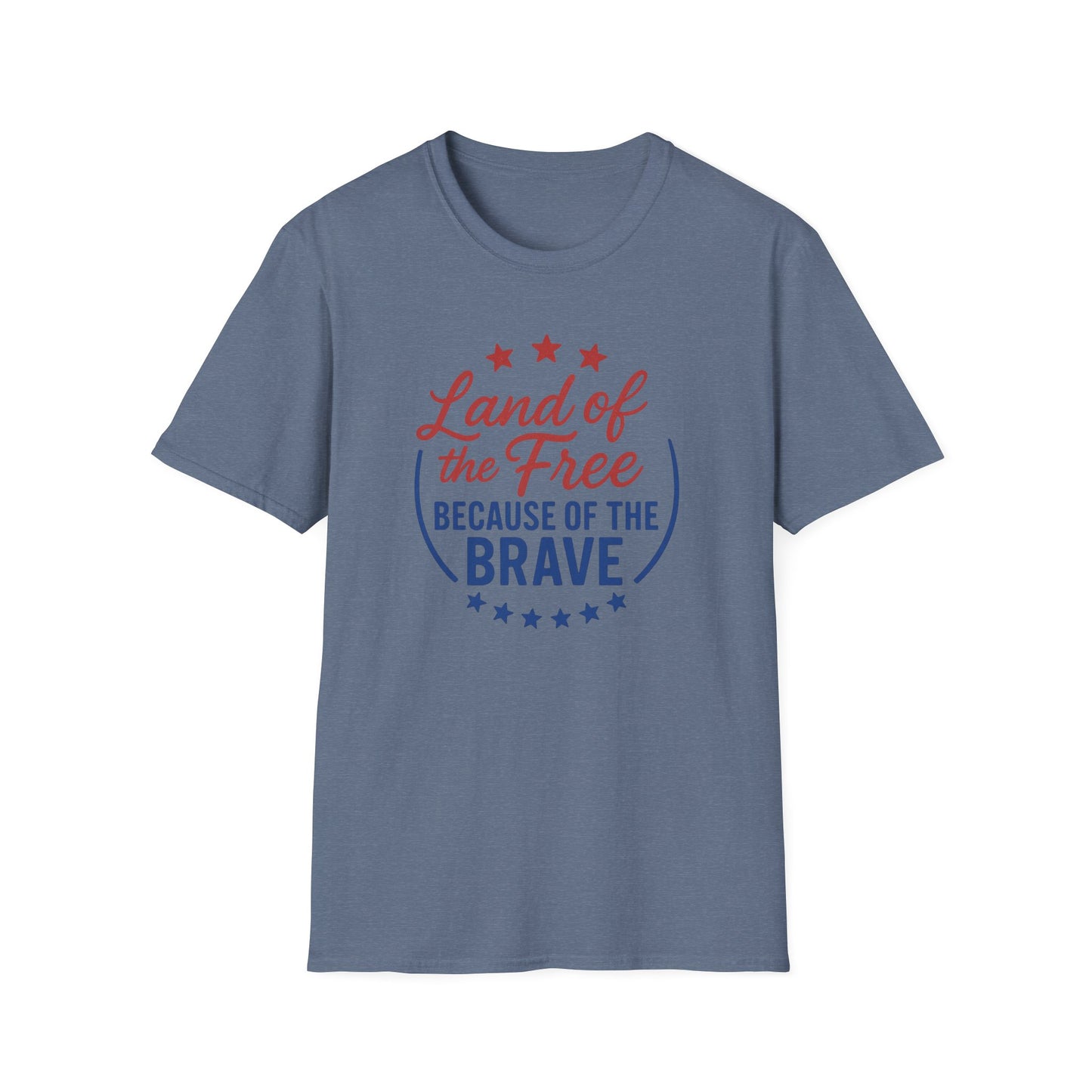 Land of the Free Because of the Brave T-Shirt