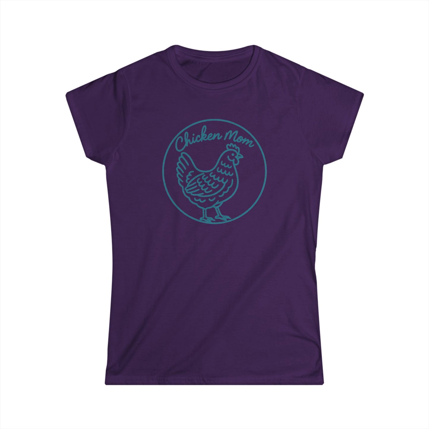 Chicken Mom T-Shirt — Women's Vintage Farmhouse Tee
