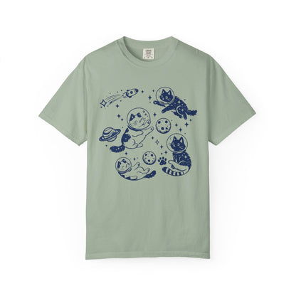 Cats In Space Shirt | Astronaut Cat Graphic Tee
