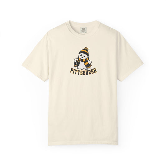 Pittsburgh Football Ghost Shirt | Halloween Football Fan Tee