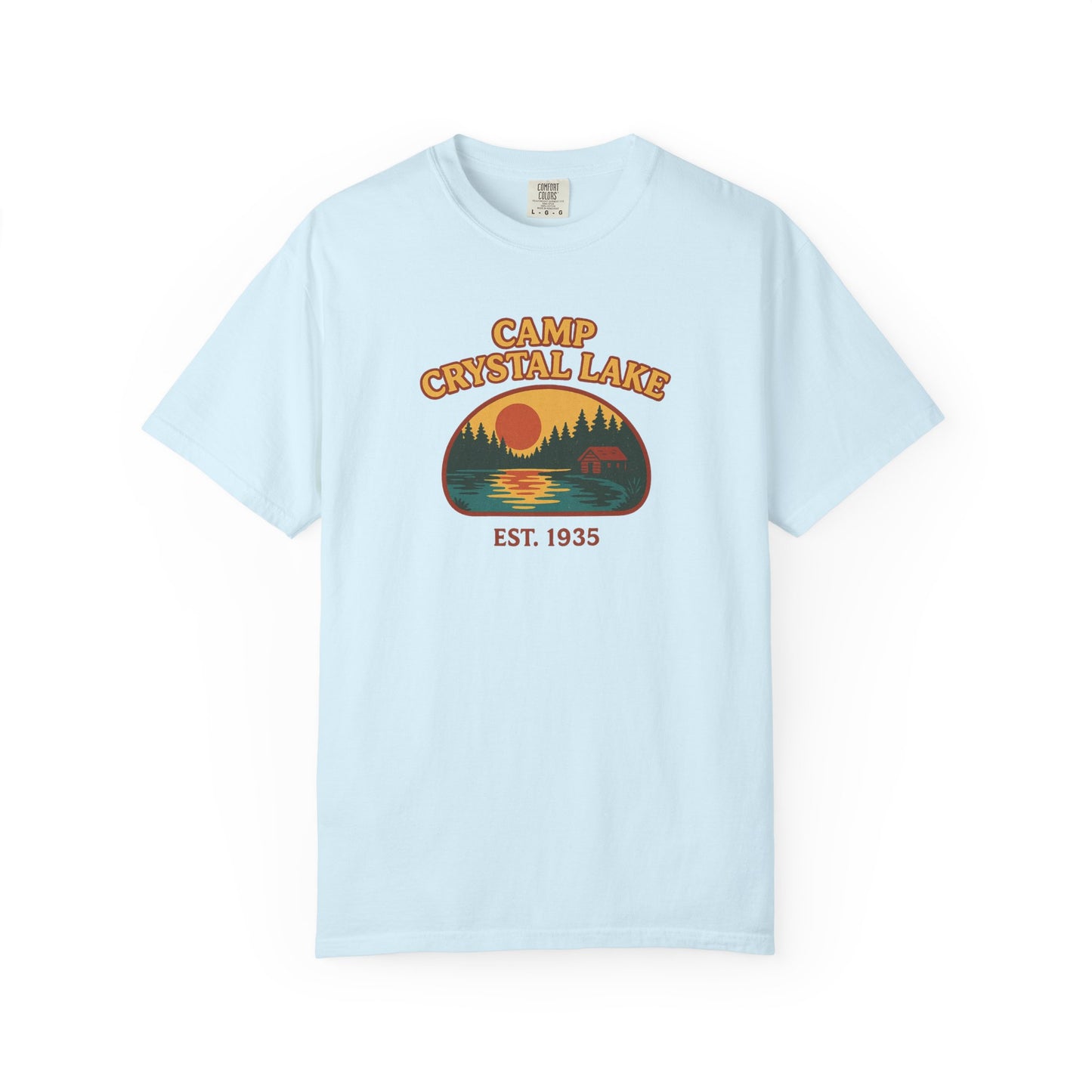 Camp Crystal Lake T-Shirt — Horror Movie Nostalgia Tee