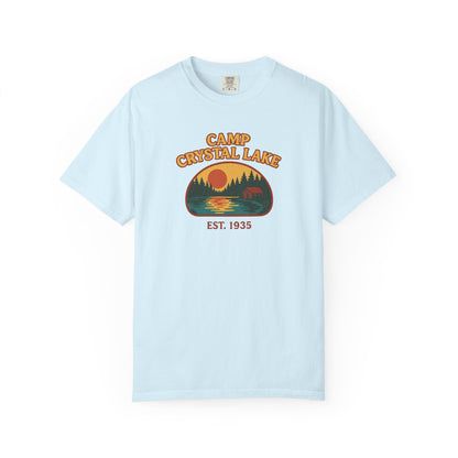Camp Crystal Lake T-Shirt — Horror Movie Nostalgia Tee