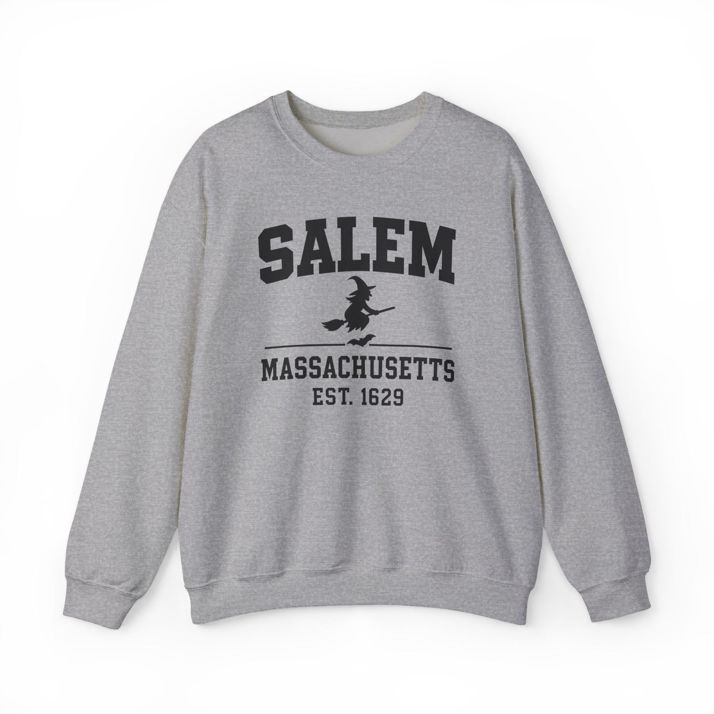 Salem Massachusetts Sweatshirt – Witch Silhouette EST. 1629