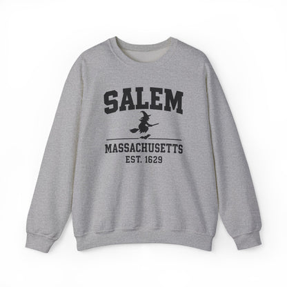 Salem Massachusetts Sweatshirt – Witch Silhouette EST. 1629