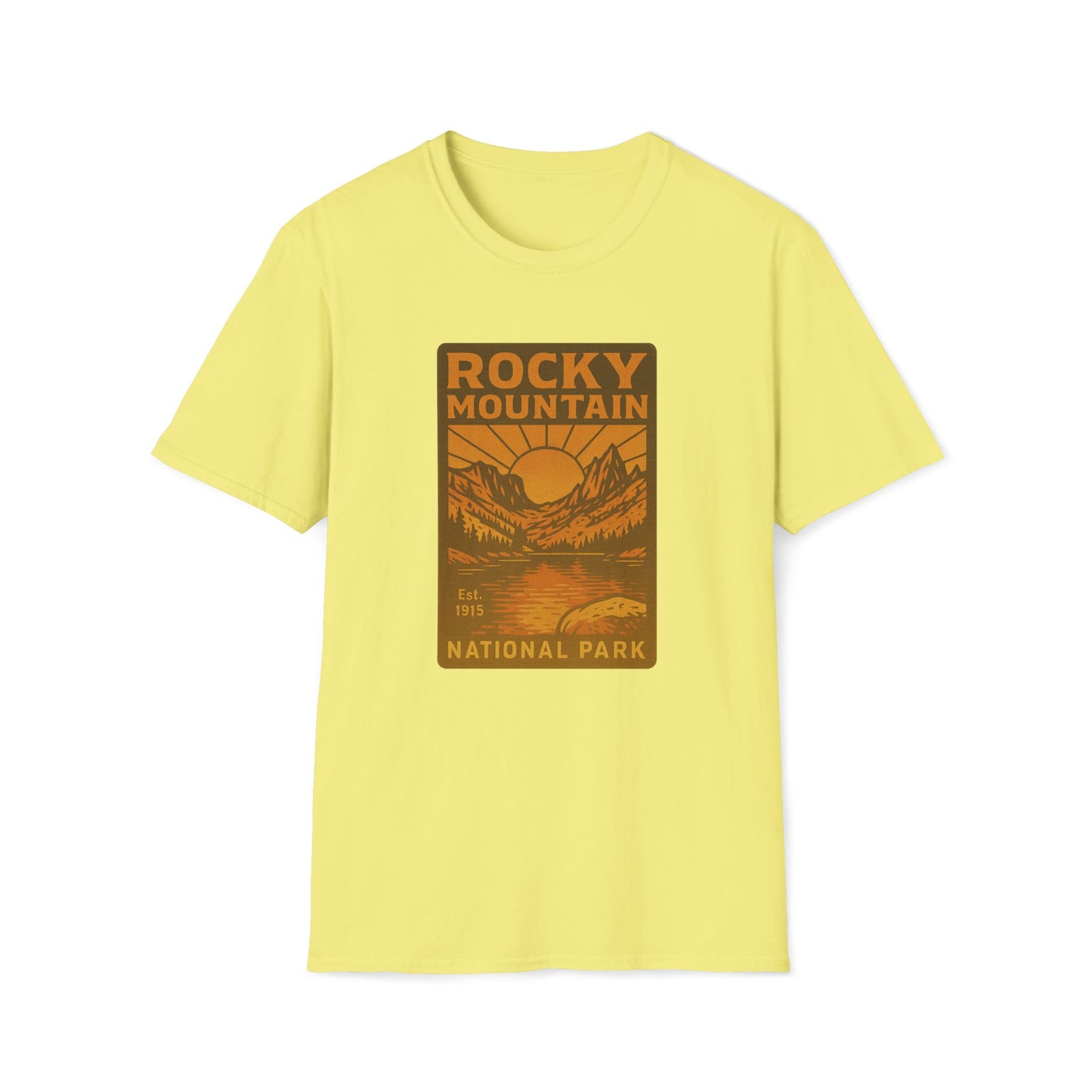 Rocky Mountain National Park T-Shirt -  Adventure Graphic Tee