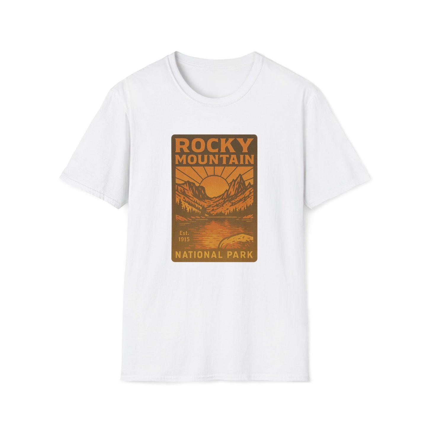 Rocky Mountain National Park T-Shirt -  Adventure Graphic Tee