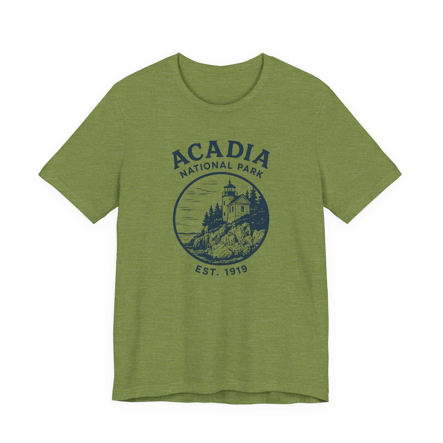 Acadia National Park T-Shirt — Vintage Lighthouse Est. 1919 Tee