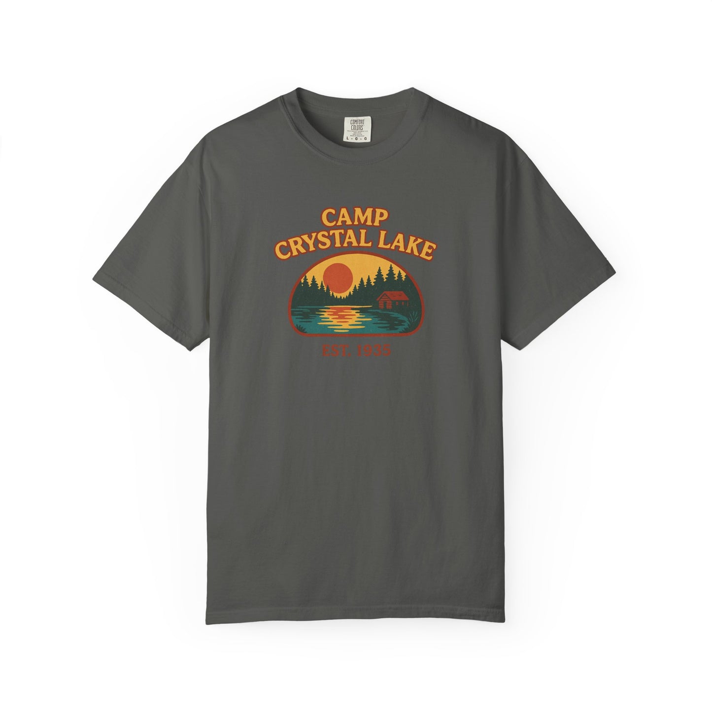Camp Crystal Lake T-Shirt — Horror Movie Nostalgia Tee