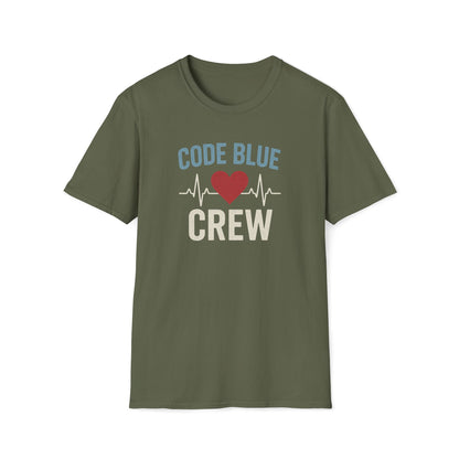 Code Blue Crew T-Shirt — EMT & Paramedic Emergency Response Tee