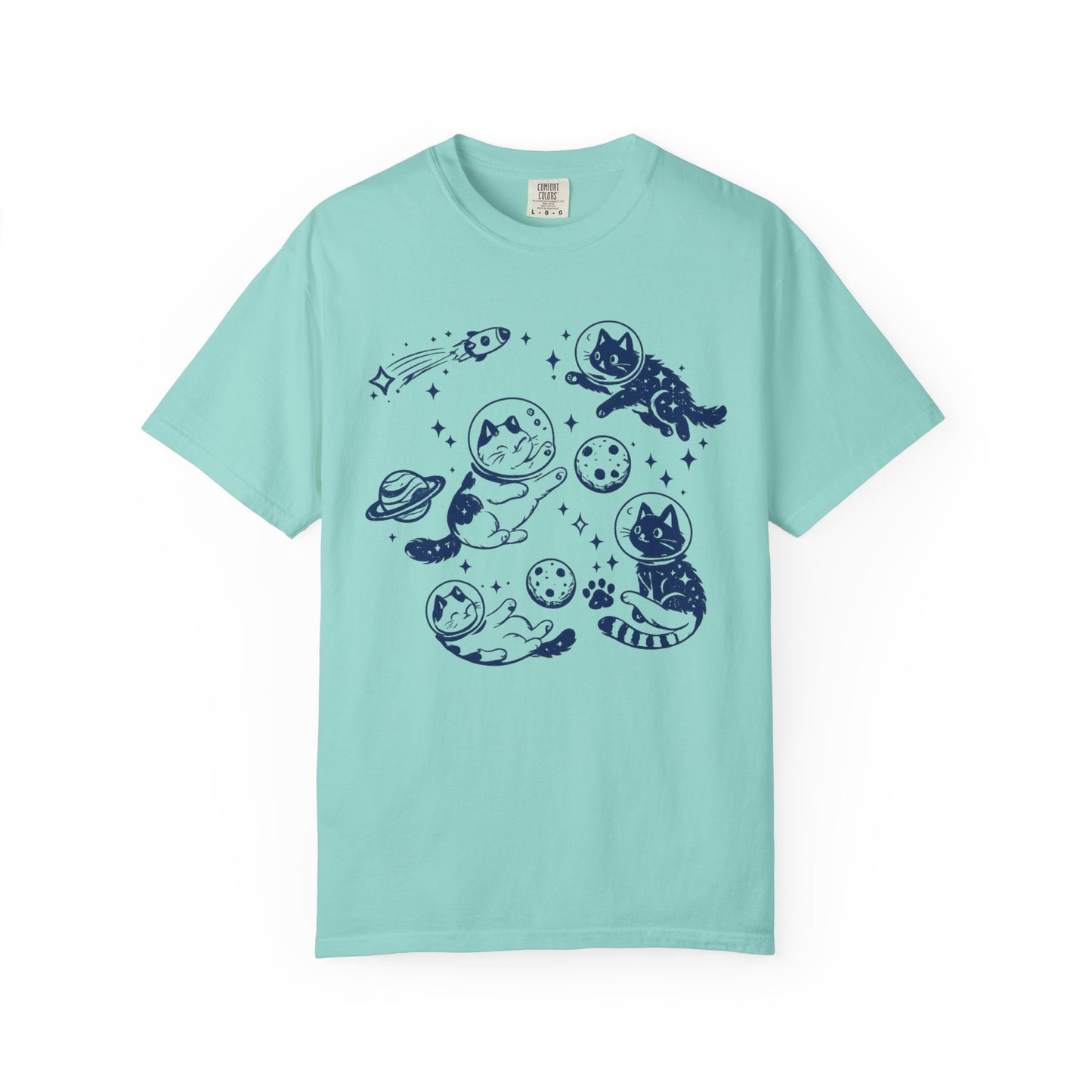 Cats In Space Shirt | Astronaut Cat Graphic Tee