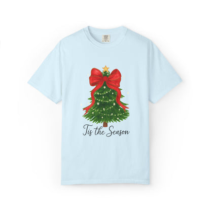 Tis The Season Christmas Tree T-Shirt - Comfort Colors -