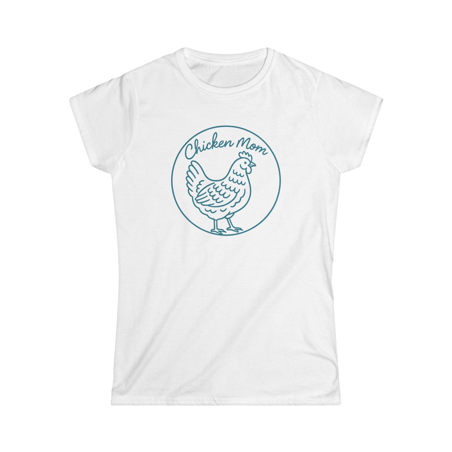 Chicken Mom T-Shirt — Women's Vintage Farmhouse Tee