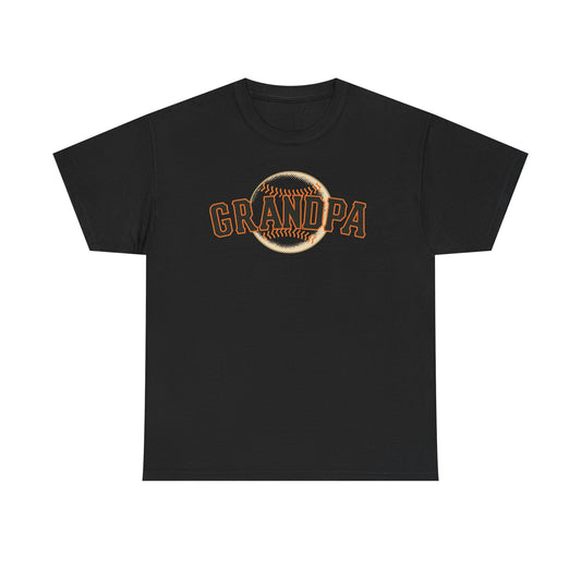 San Francisco Baseball Grandpa Tee — Father's Day Cotton Shirt