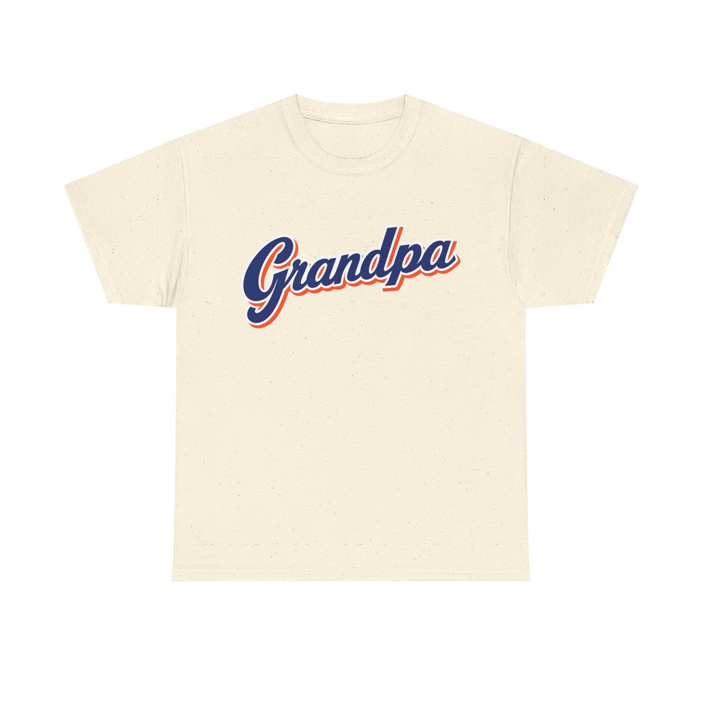 NY Mets Grandpa script logo Tee | New York Retro Grandpa baseball T-Shirt