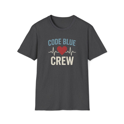 Code Blue Crew T-Shirt — EMT & Paramedic Emergency Response Tee