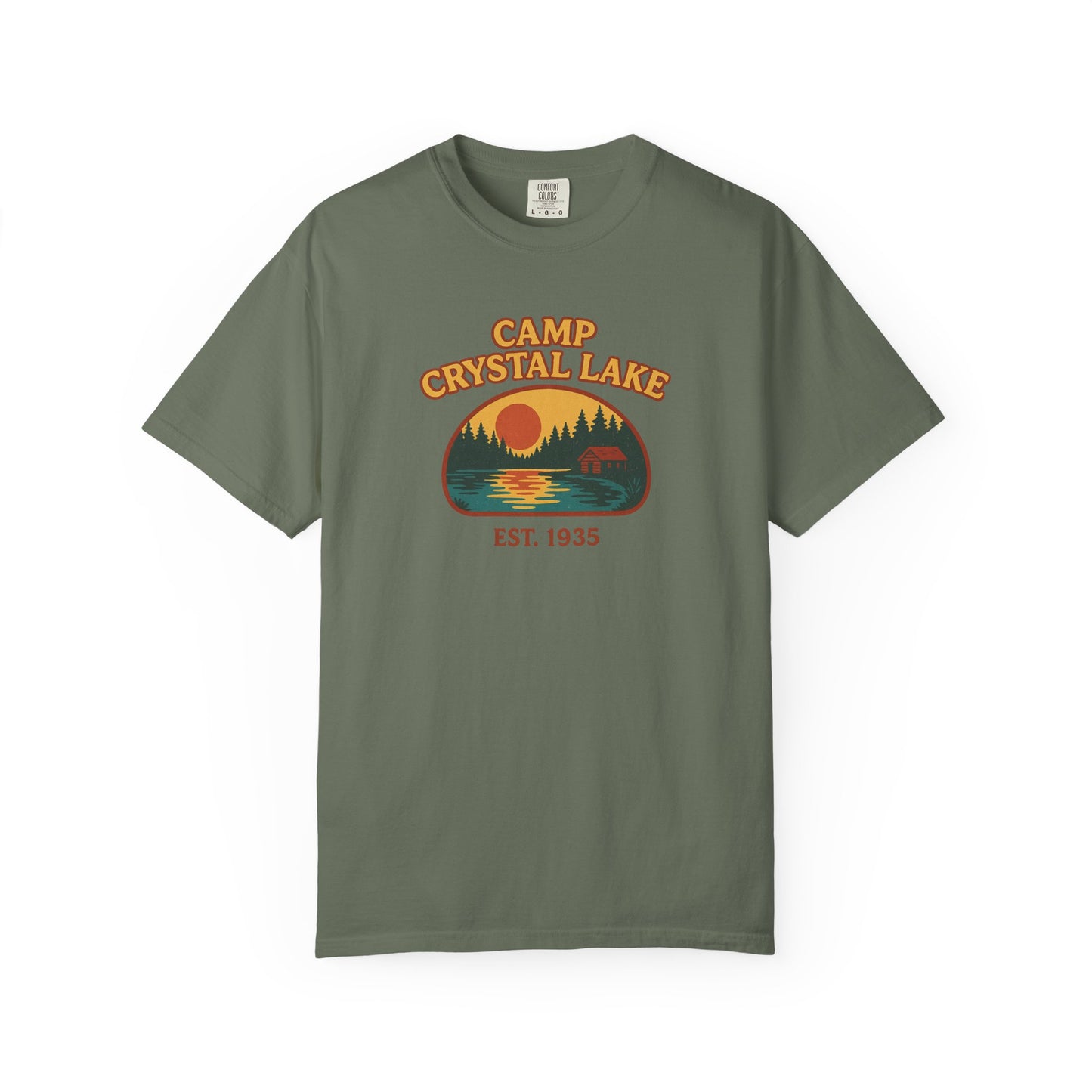 Camp Crystal Lake T-Shirt — Horror Movie Nostalgia Tee
