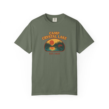 Camp Crystal Lake T-Shirt — Horror Movie Nostalgia Tee
