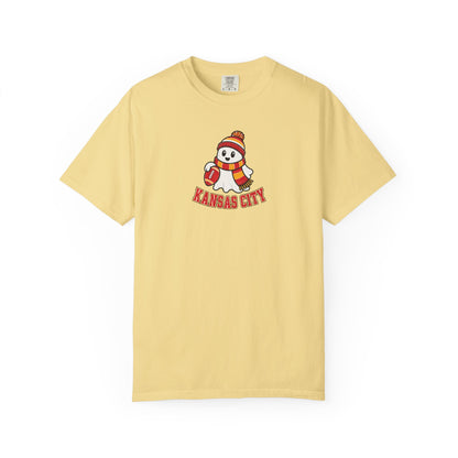 Kansas City Football Ghost Shirt | Halloween Football Tee