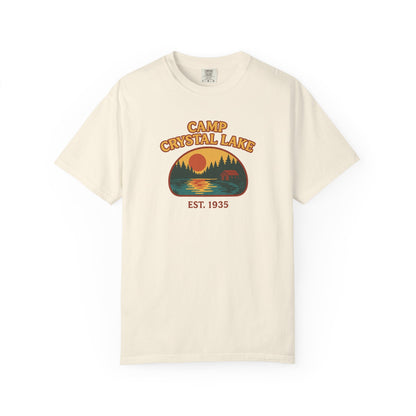 Camp Crystal Lake T-Shirt — Horror Movie Nostalgia Tee
