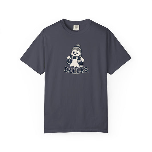 Dallas Football Ghost Shirt - Halloween / Fall Game Day Shirt