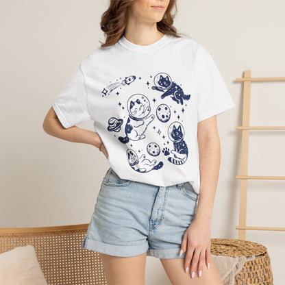 Cats In Space Shirt | Astronaut Cat Graphic Tee