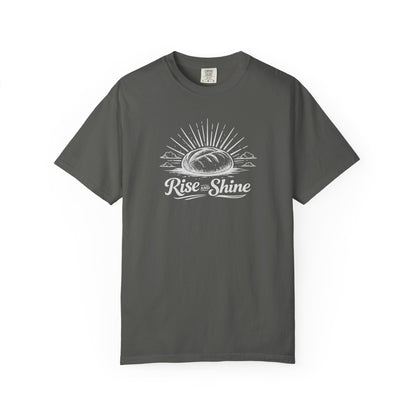 Rise & Shine Bakery T-Shirt — Sunrise Loaf Graphic Comfort Colors