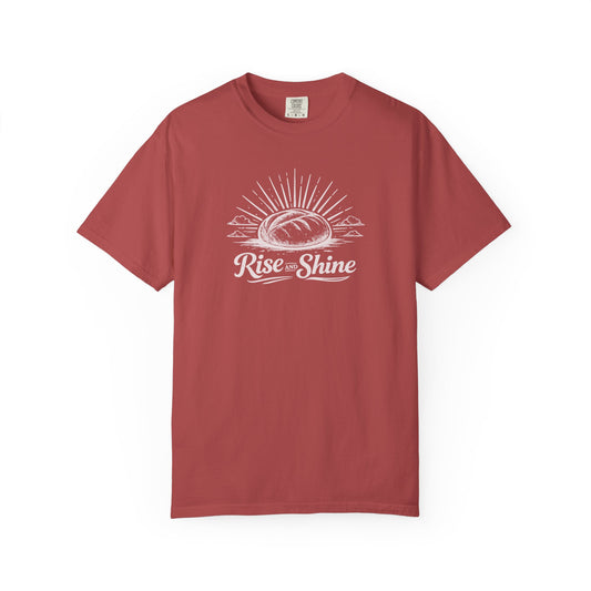 Rise & Shine Bakery T-Shirt — Sunrise Loaf Graphic Comfort Colors