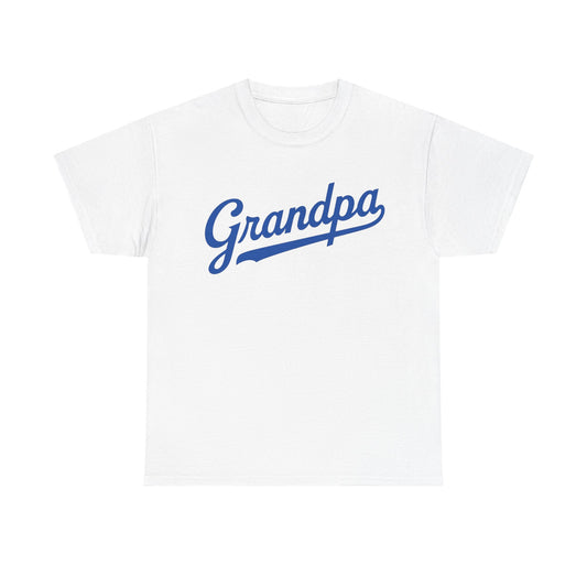 Dodgers Grandpa T-Shirt — Vintage Baseball Script Tee