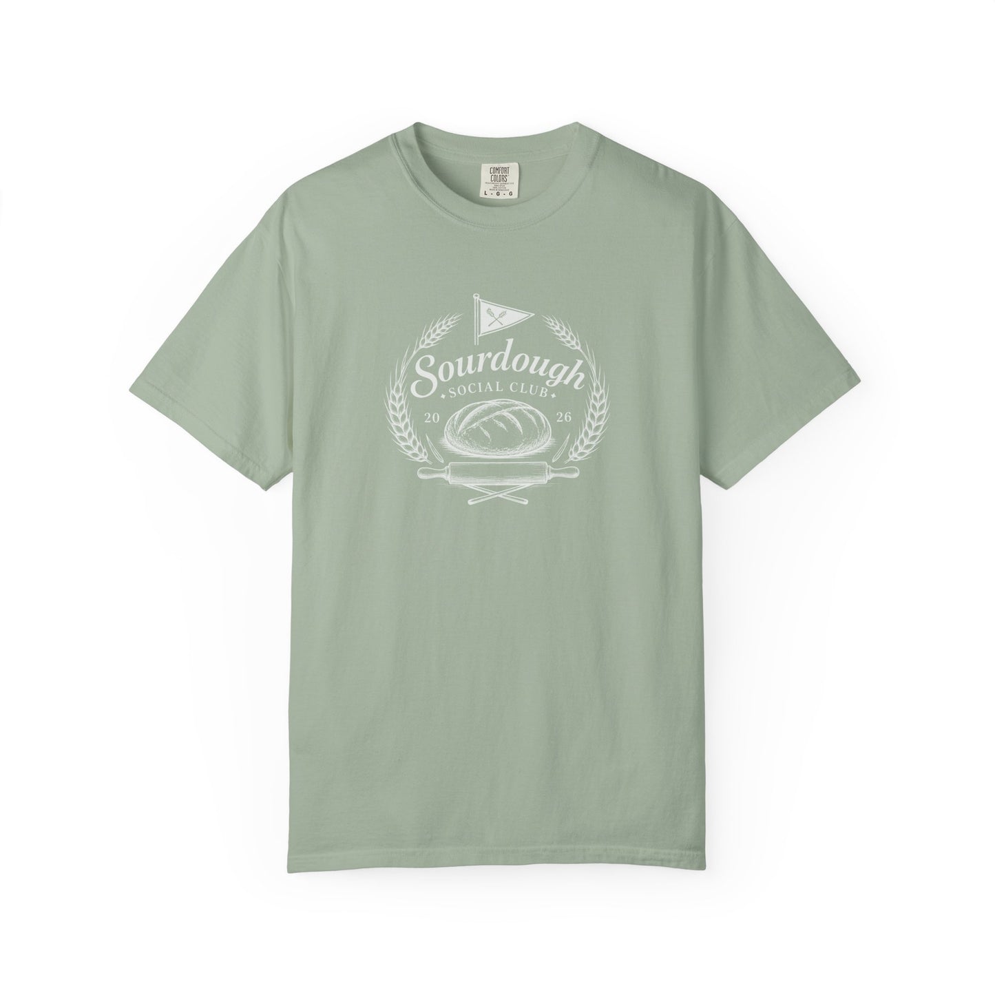 Sourdough Social Club T-shirt | Bread Baking Club Tee | Comfort Colors Cotton Shirt