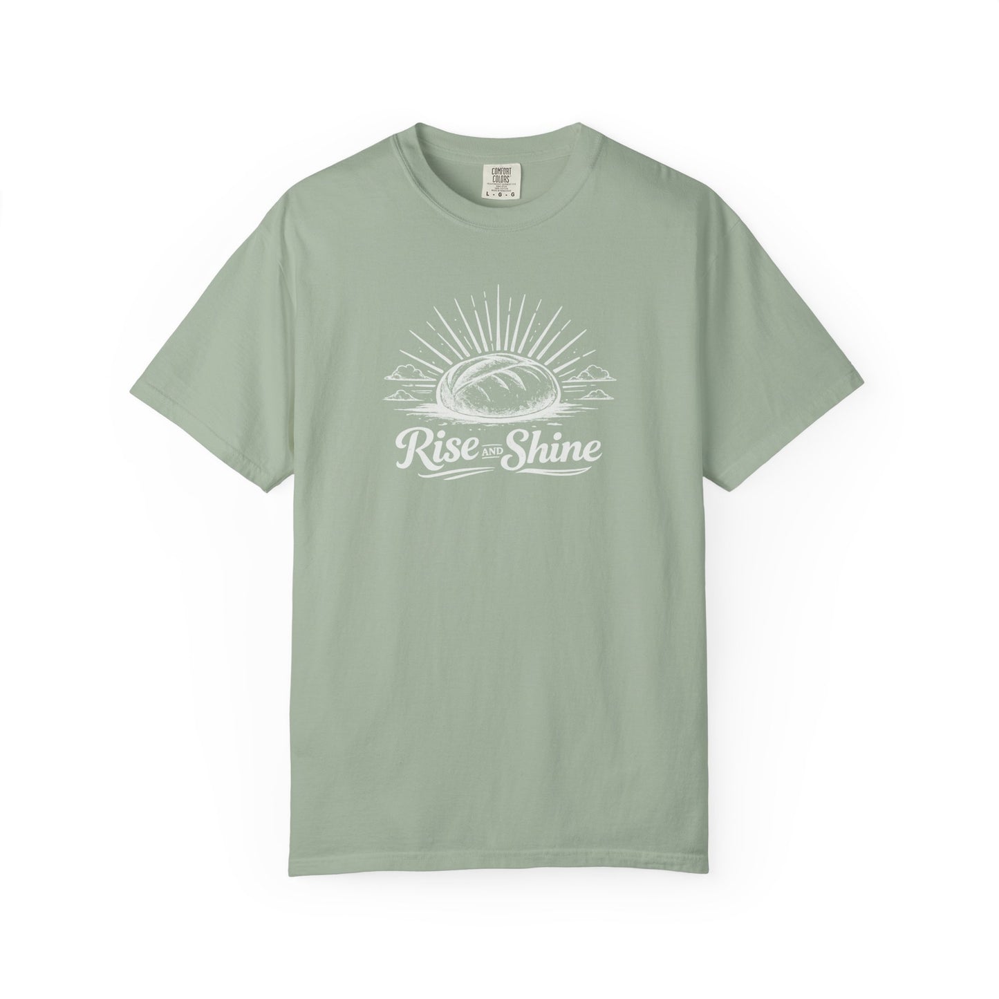 Rise & Shine Bakery T-Shirt — Sunrise Loaf Graphic Comfort Colors