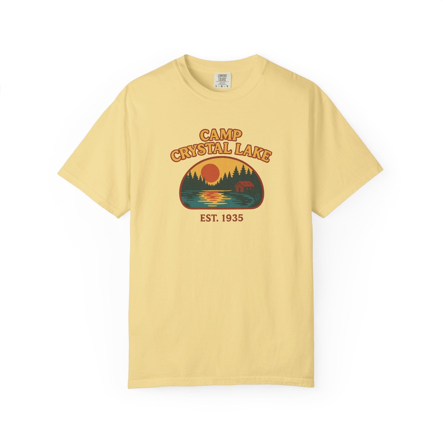 Camp Crystal Lake T-Shirt — Horror Movie Nostalgia Tee