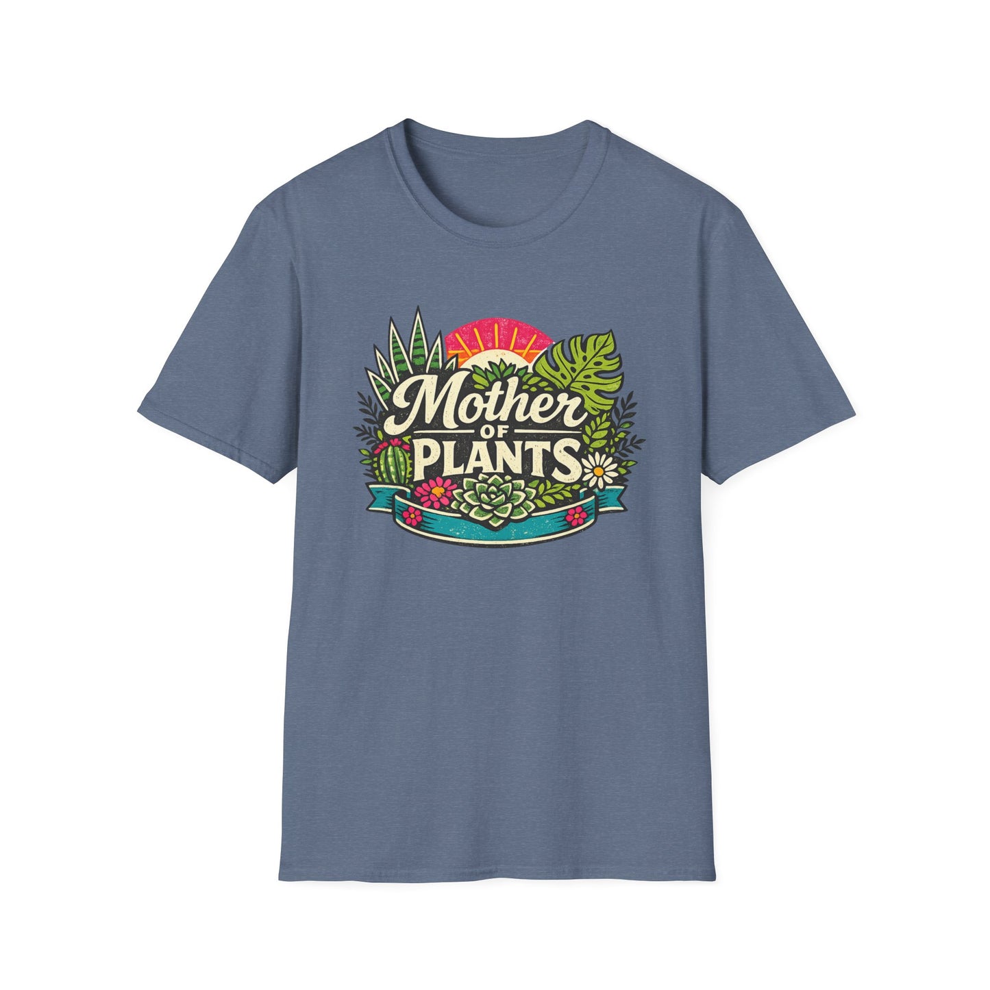 Mother of Plants T-Shirt | Floral Succulent Garden Graphic