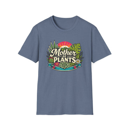 Mother of Plants T-Shirt | Floral Succulent Garden Graphic