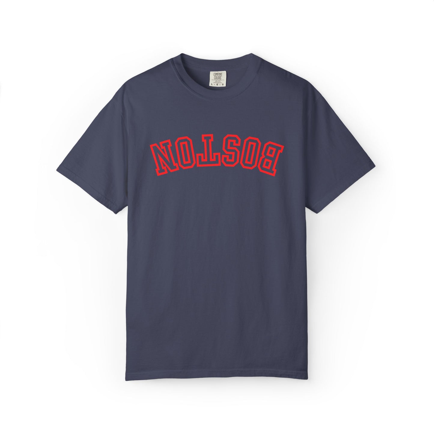 Upside Down Boston Shirt - Baseball shirt Unisex Tee