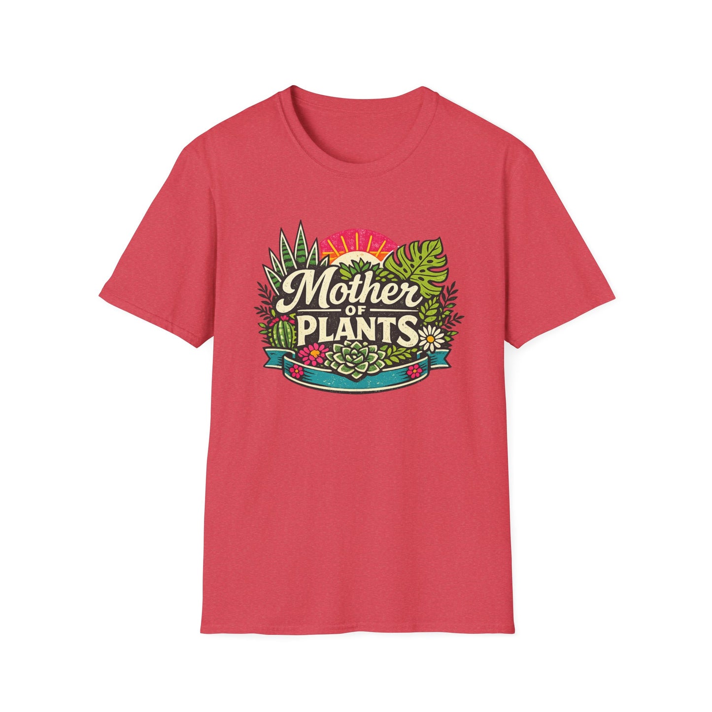 Mother of Plants T-Shirt | Floral Succulent Garden Graphic