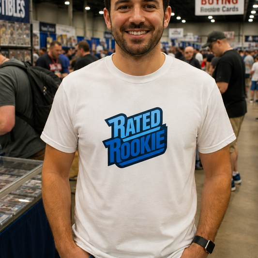 Rated Rookie T-Shirt | Sports Card Collector Shirt