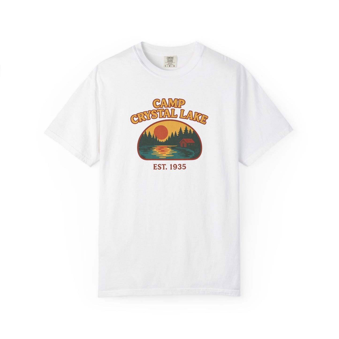 Camp Crystal Lake T-Shirt — Horror Movie Nostalgia Tee