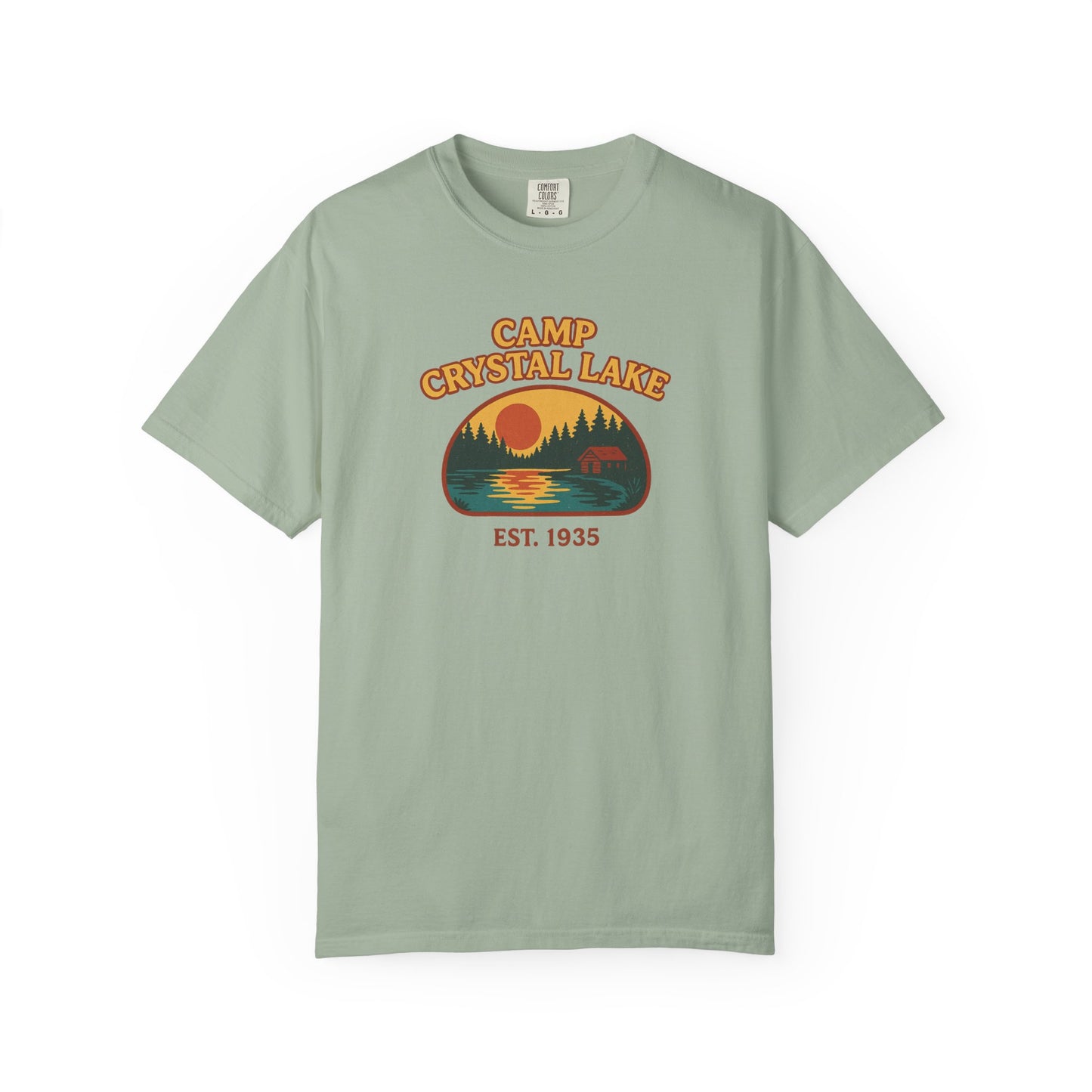 Camp Crystal Lake T-Shirt — Horror Movie Nostalgia Tee