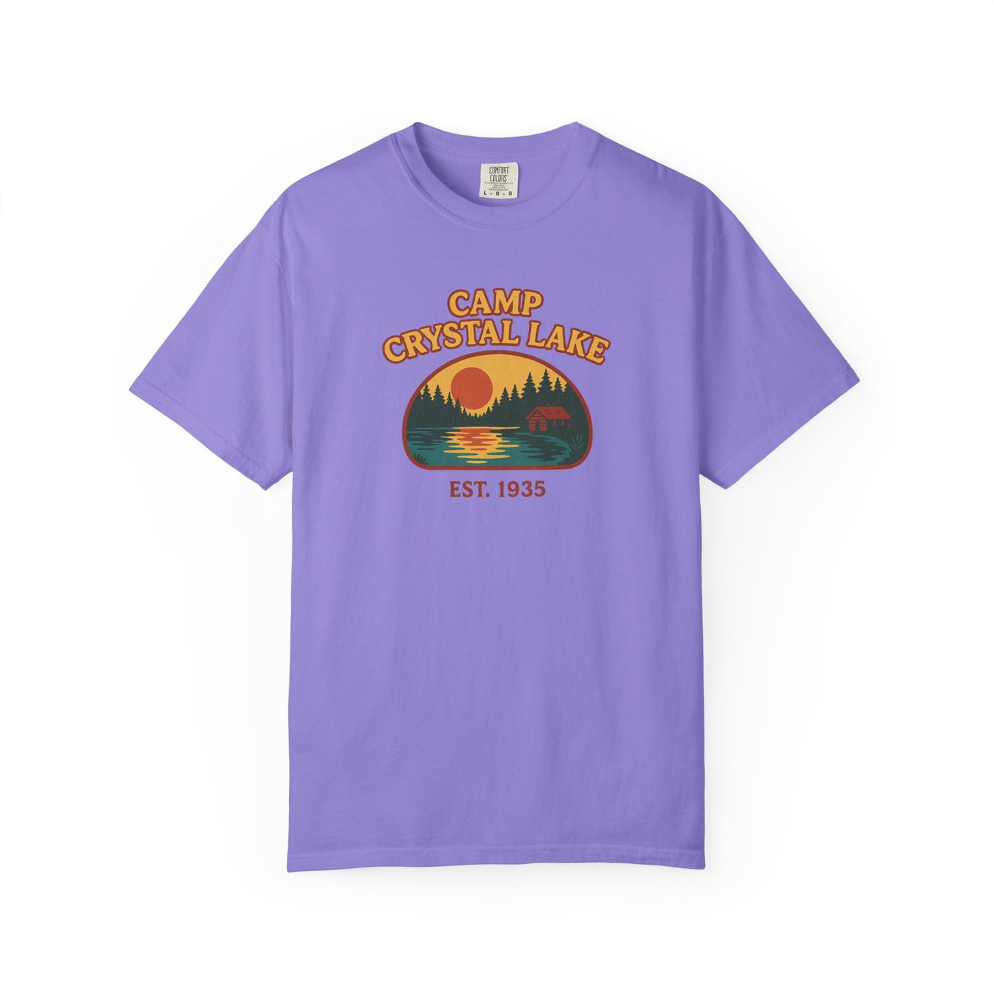 Camp Crystal Lake T-Shirt — Horror Movie Nostalgia Tee