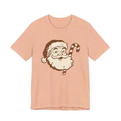 Vintage Santa T-Shirt, Retro Christmas Shirt, Classic Holiday Tee