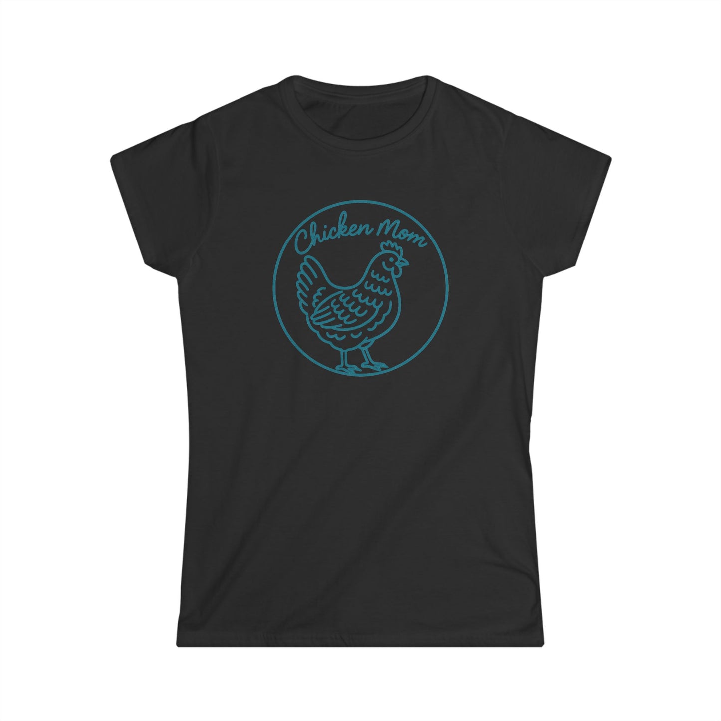 Chicken Mom T-Shirt — Women's Vintage Farmhouse Tee