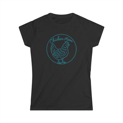 Chicken Mom T-Shirt — Women's Vintage Farmhouse Tee