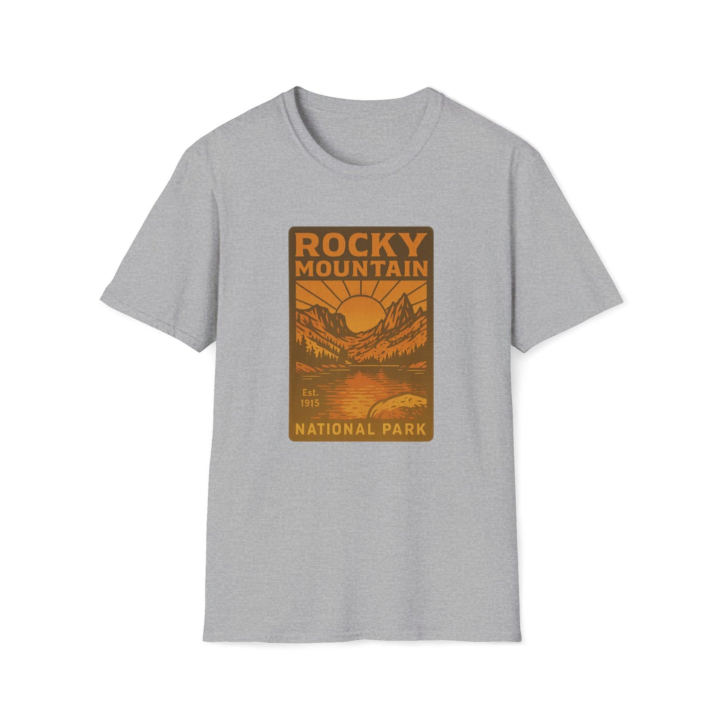 Rocky Mountain National Park T-Shirt -  Adventure Graphic Tee