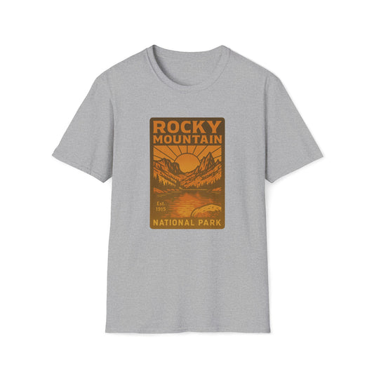 Rocky Mountain National Park T-Shirt -  Adventure Graphic Tee