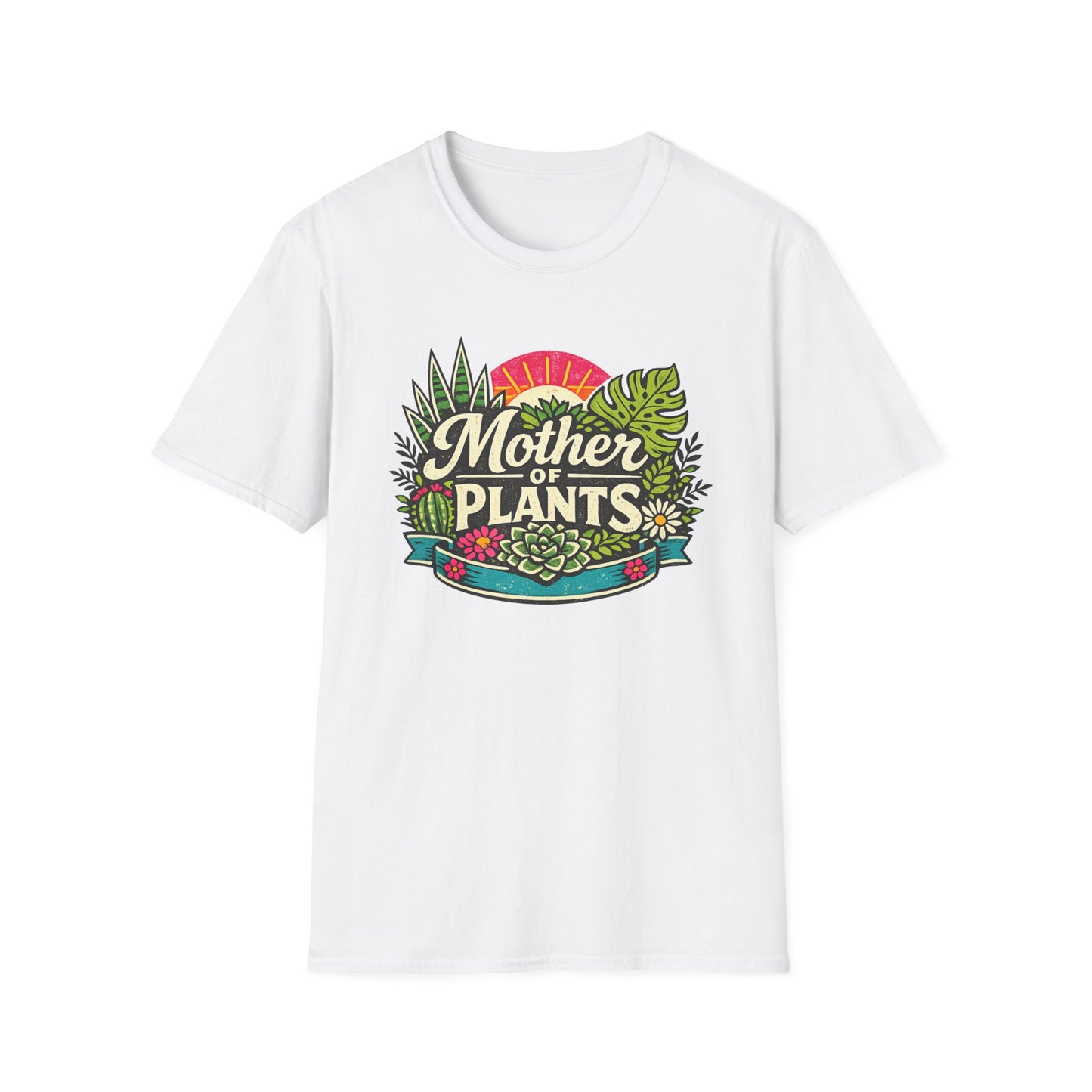 Mother of Plants T-Shirt | Floral Succulent Garden Graphic