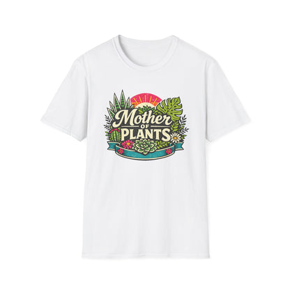 Mother of Plants T-Shirt | Floral Succulent Garden Graphic