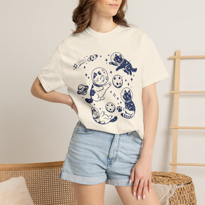 Cats In Space Shirt | Astronaut Cat Graphic Tee