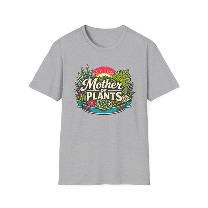 Mother of Plants T-Shirt | Floral Succulent Garden Graphic