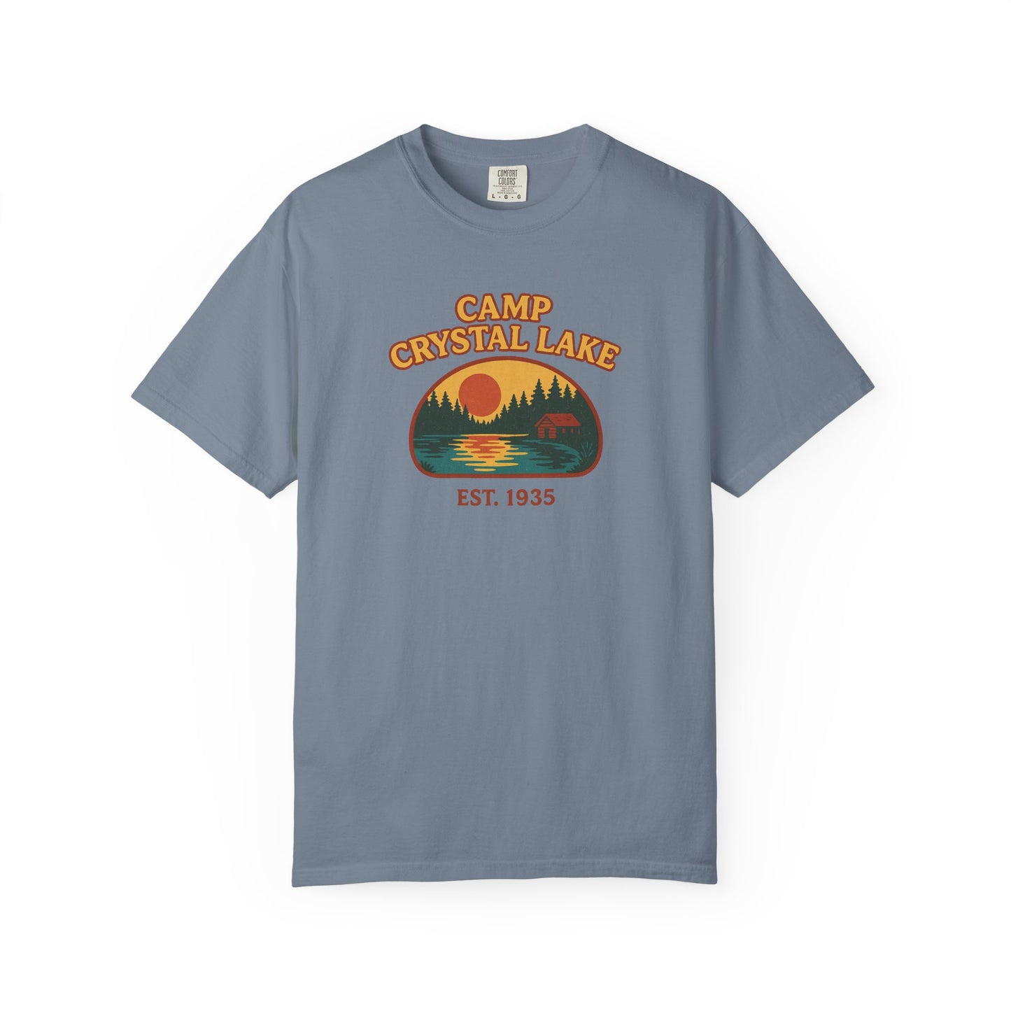 Camp Crystal Lake T-Shirt — Horror Movie Nostalgia Tee